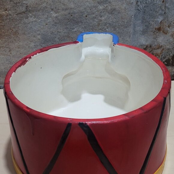 Mickey Mouse Cookie Jar Drum Walt Disney Productions S 869 - Picture 10 of 16